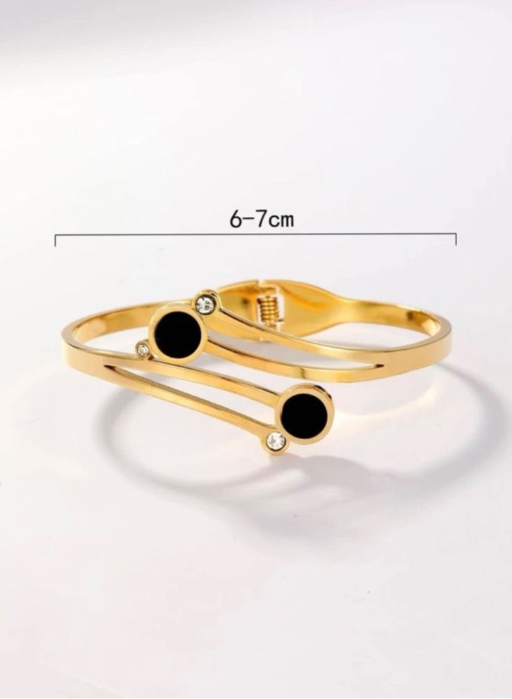 18k Gold Plated Stainless Steel Bracelet