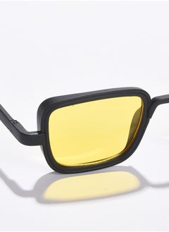 Haute Sauce Yellow Lens Black Wayfarer Sunglasses  - Image 2