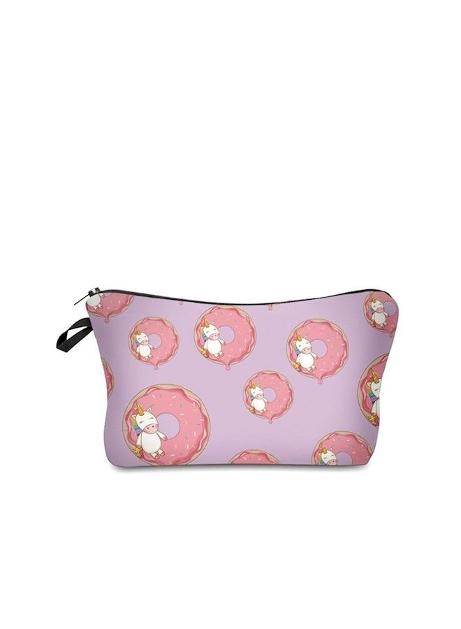 نيبمينينت حقيبة مستحضرات تجميل بطبعة رسومات كرتونية خماسية الأبعاد متعدد الألوان