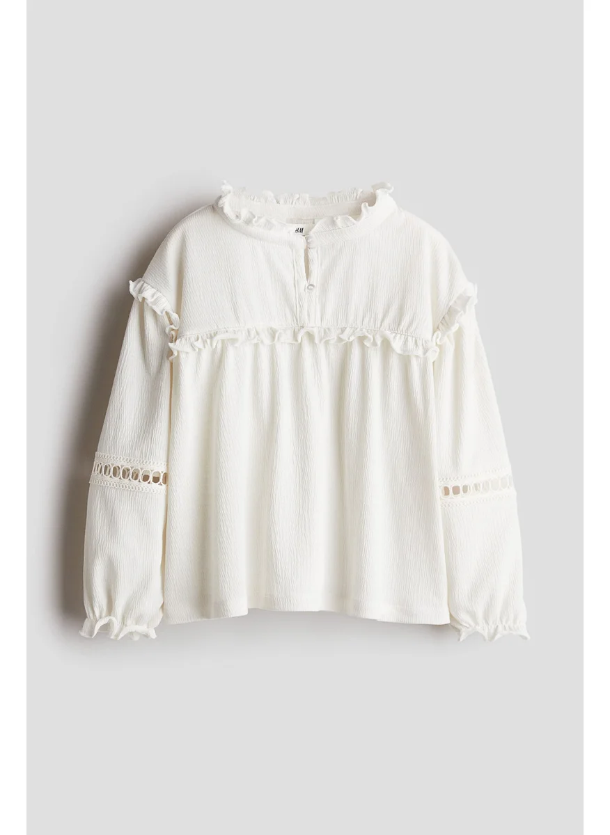 اتش اند ام Crinkled Blouse