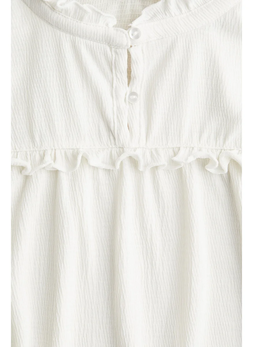اتش اند ام Crinkled Blouse