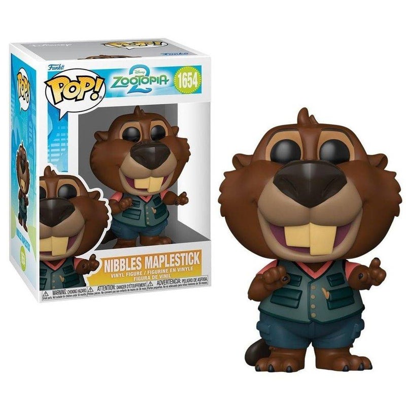 Funko POP! Disney Zootopia 2 Nibbles Maplestick Vinyl Figure (9.9 cm) - Image 2