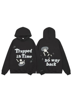 Broken Planet Mens Hoodie  Sweatpants Streetwear Bp-h220 sweatshirt: black