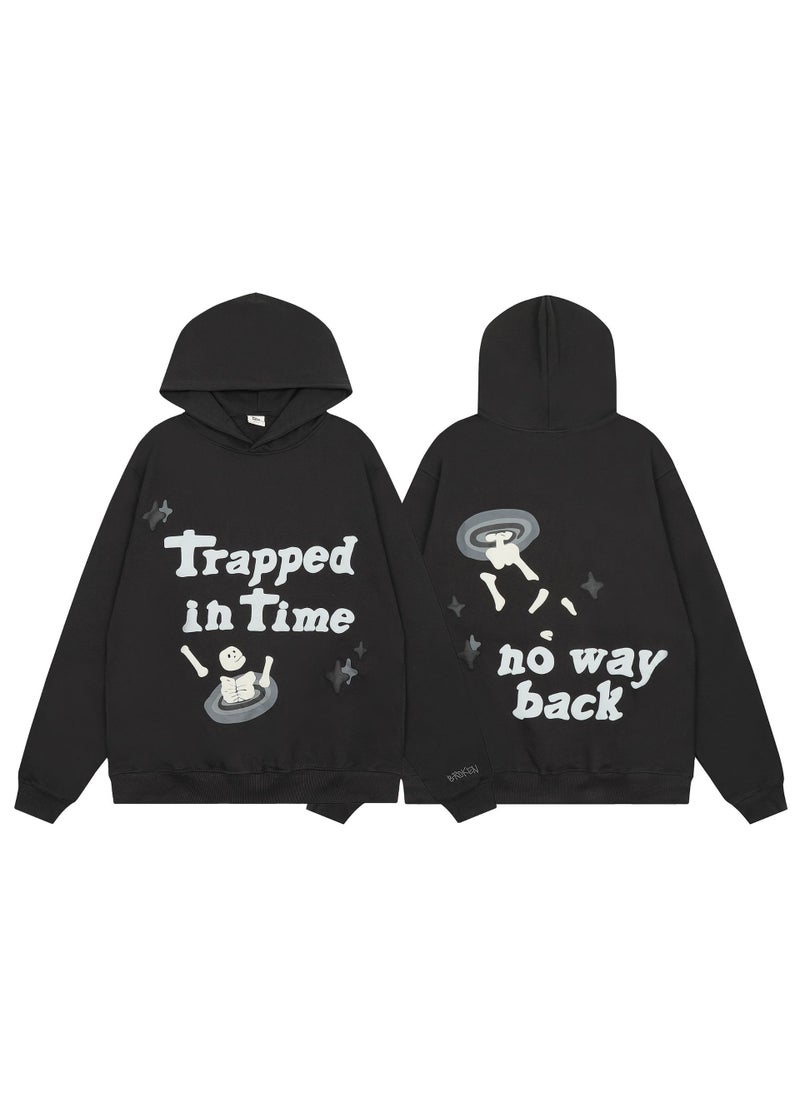 Generic - Broken Planet Mens Hoodie  Sweatpants Streetwear Bp-h220 sweatshirt: black - Image 1