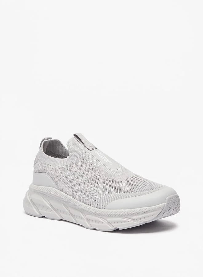 كابا Mens Solid Slip-On Sports Shoes with Pull Tabs