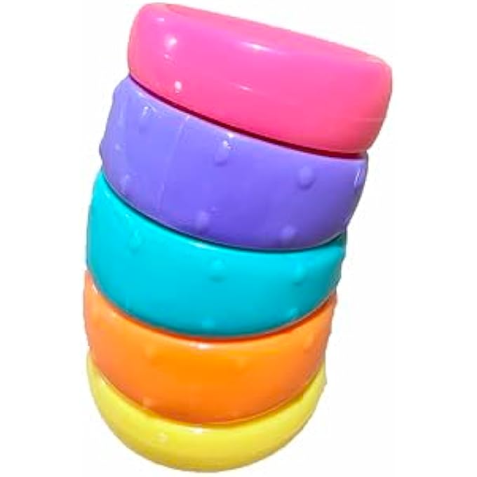 macmerise Galaxy Torsion Rainbow Toy - Fidget Toy for One-Hand Play, Stress Relief & STEAM Learning - Assorted Colors, 1 Piece - Image 2