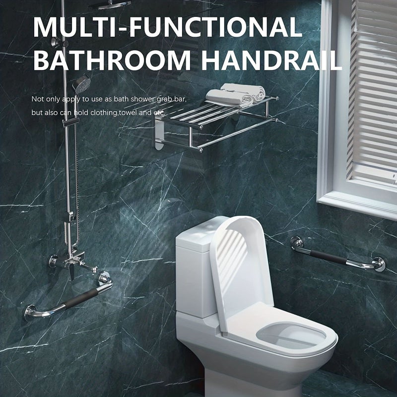Stainless Steel Grab Bars 2 Pack 20 Inch for Bathroom Safety Slip Resistant Handrails - Image 5