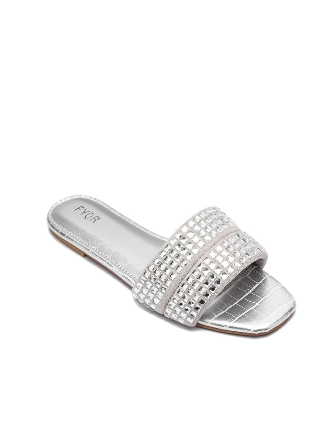 FYOR  Metallic Mirror Flat MY 237 for Women | Best Price UAE