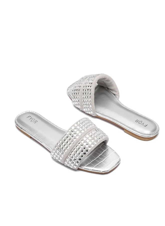 FYOR  Metallic Mirror Flat MY 237 for Women | Best Price UAE
