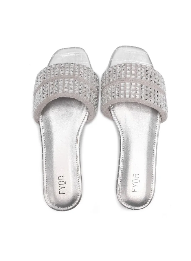 FYOR  Metallic Mirror Flat MY 237 for Women | Best Price UAE
