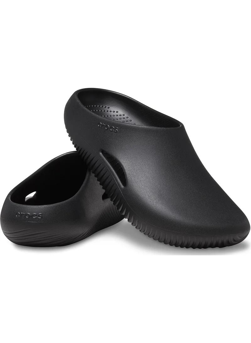 كروكس Mellow Recovery Clog Men's Black Casual Style Slippers 208493_001