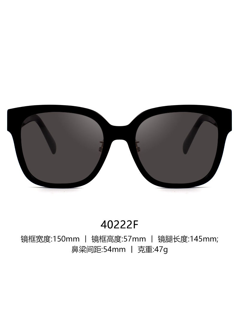 Generic Hot Sale Sunglasses UV400 High-Quality Unisex 40222F-BLACK 