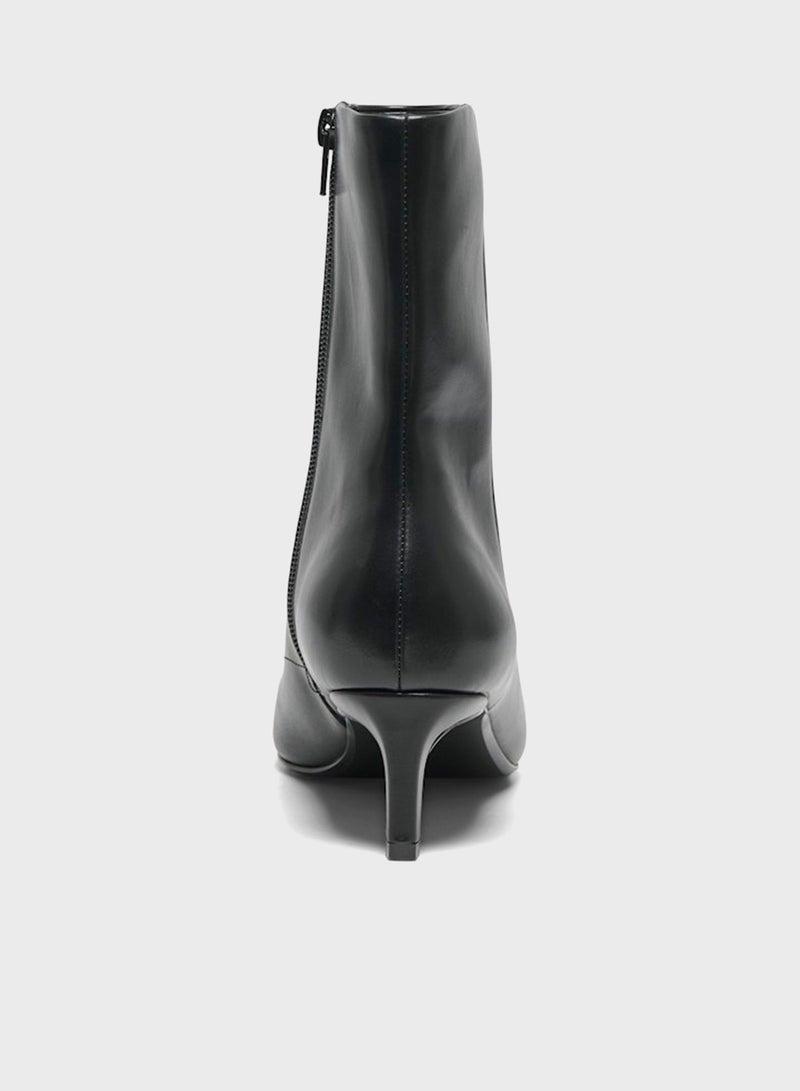 ONLY Onlbrixton Ankle Heeled Boots - Image 3