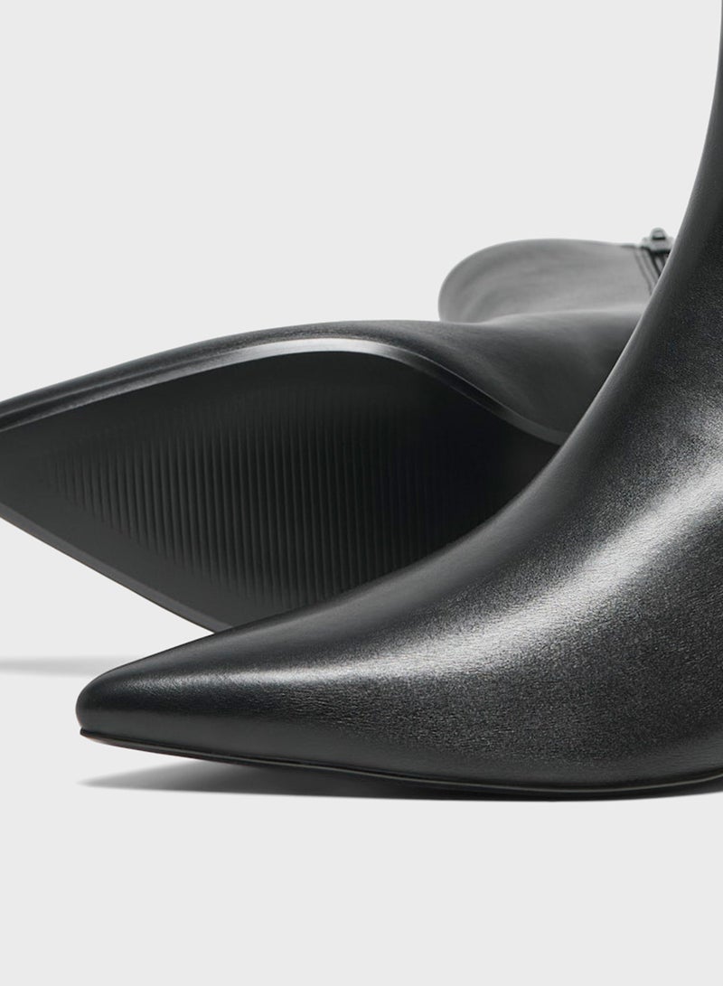 ONLY Onlbrixton Ankle Heeled Boots - Image 5