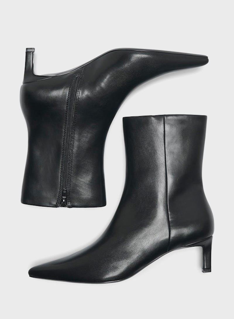 ONLY Onlbrixton Ankle Heeled Boots - Image 4