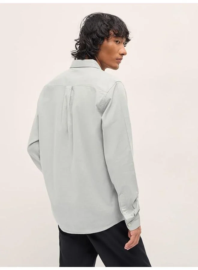 THE BEAR HOUSE  Men’s Long Sleeve Shirt Classic, Comfortable and Stylish Essential for Work, Travel or Casual Outings for Men | Best Price UAE