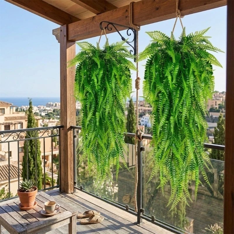 سرخس بوسطن صناعي 29 بوصة معلق للزينة - Image 1