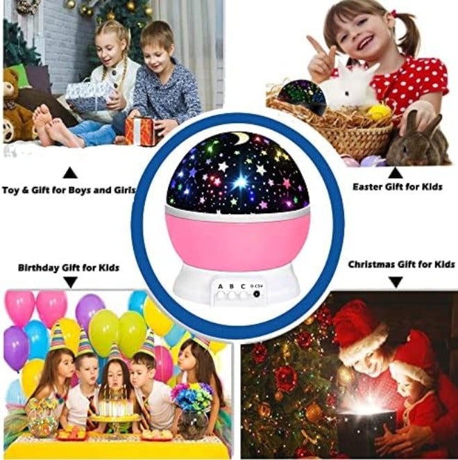 HONGID Toys for 1-10 Year Old Girls, Star Projector for Kids 2-9 Year Old Girl Gifts, Sensory Baby Toys Birthday Gifts, Stocking  Stuffers - Image 5
