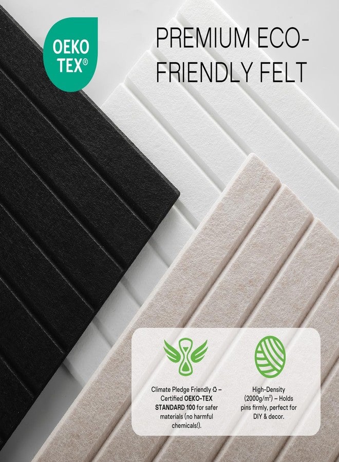 ماكسجير ألواح فلين كبيرة للجدران من ماكس جير، مقاس 36 × 24 بوصة، بلاطات لوحة إعلانات من اللباد بلون بني فاتح لتزيين المكاتب، عبوة من 6 بلاطات جدارية من اللباد مع ألواح شرائح، لوحة دبابيس لتنظيم جدران المنزل - Image 2