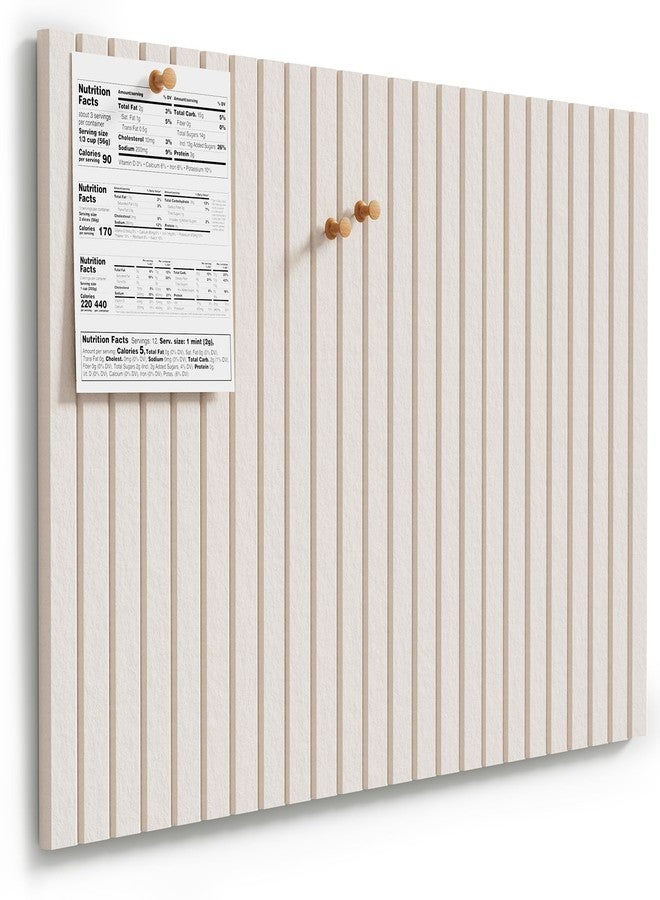 ماكسجير ألواح فلين كبيرة للجدران من ماكس جير، مقاس 36 × 24 بوصة، بلاطات لوحة إعلانات من اللباد بلون بني فاتح لتزيين المكاتب، عبوة من 6 بلاطات جدارية من اللباد مع ألواح شرائح، لوحة دبابيس لتنظيم جدران المنزل - Image 1