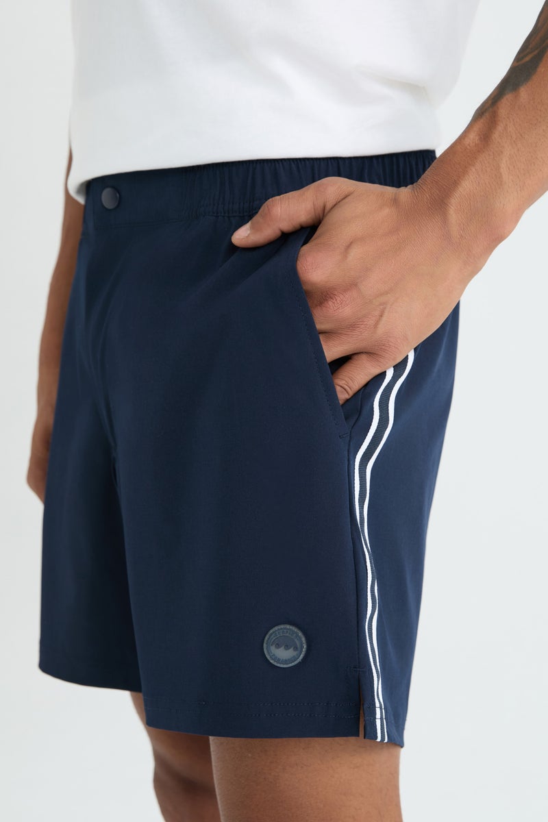 DeFacto Blue Man DeFactoFit Flexible Textured Swim Shorts Casual - Image 4