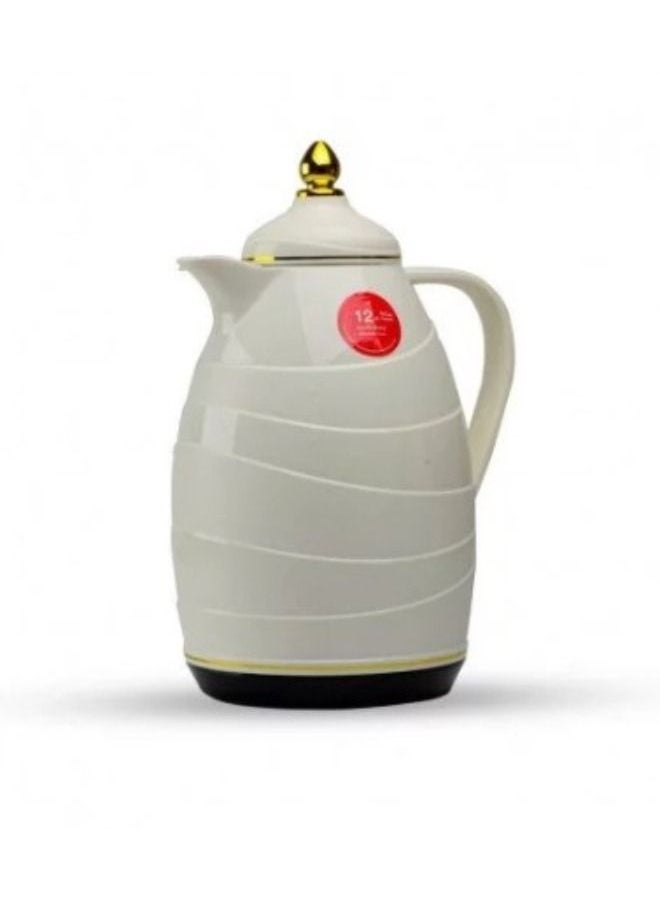 BASURRAH THERMOS FOR TEA WITH A MODERN DESIGN, SIZE 1 LITER 