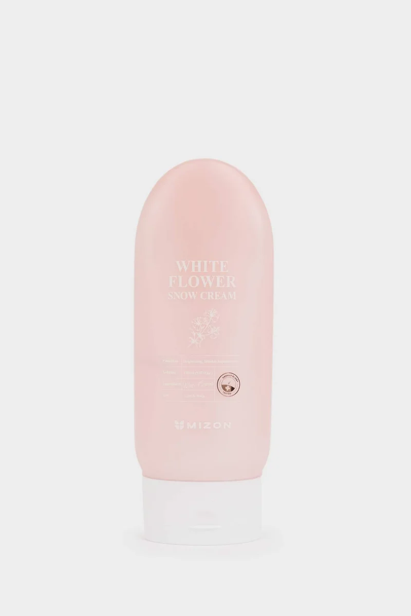Defacto Mizon White Flower Snow Cream - Brightening &amp; Radiance Enhancing Cream