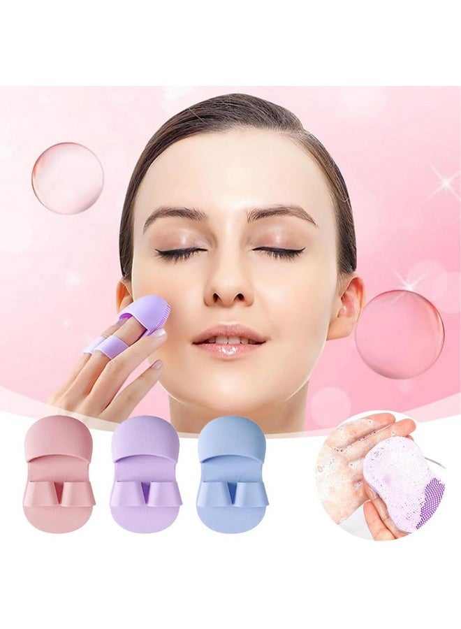 SPAREQUE Face Scrubber for Women and Men, Silicone Face Cleansing Brush Face Scrubbers Soft Exfoliators Cleaning Tool Massage Washing Pore Cleanser Pimples Blackhead Remover Deep Cleans Skin Care 1pcs - Image 4