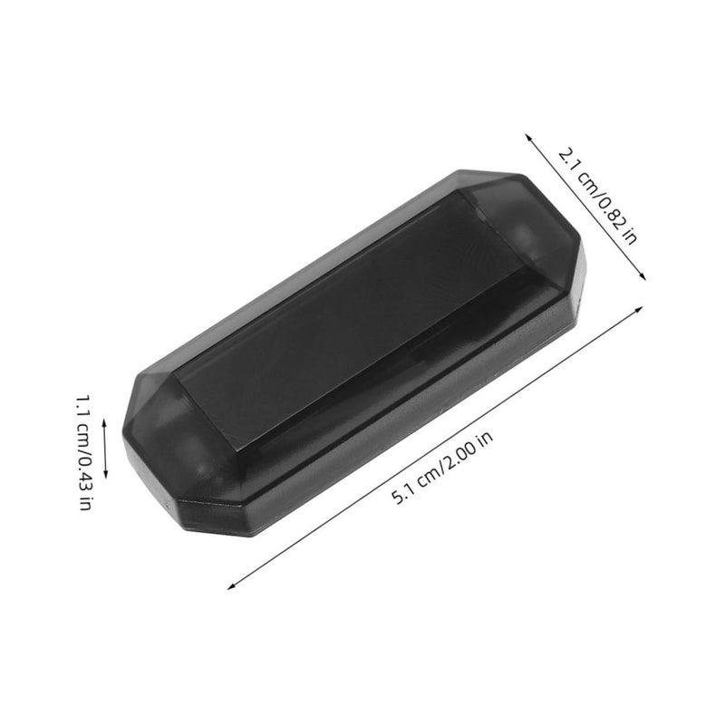 Solar Powered Simulated Security Warning Light With Red Blue Flashing For Vehicle Safety - Image 3