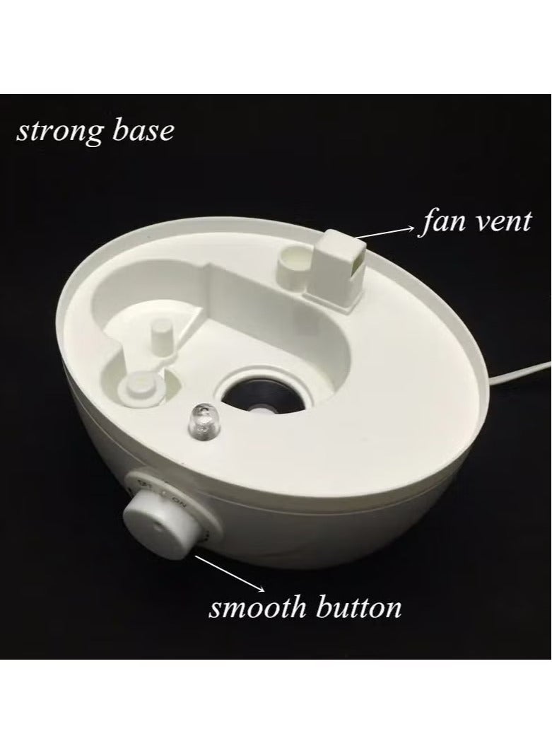 Humidifiers 2-in-1 Cool Mist Humidifier Diffuser for Baby Home Bedroom Office Plants, 3L Essential Oil Diffuser with Adjustable Mist Output, Waterless Auto-Off, Whisper-Quiet, Up to 21 Hours, BPA Free  - Image 3