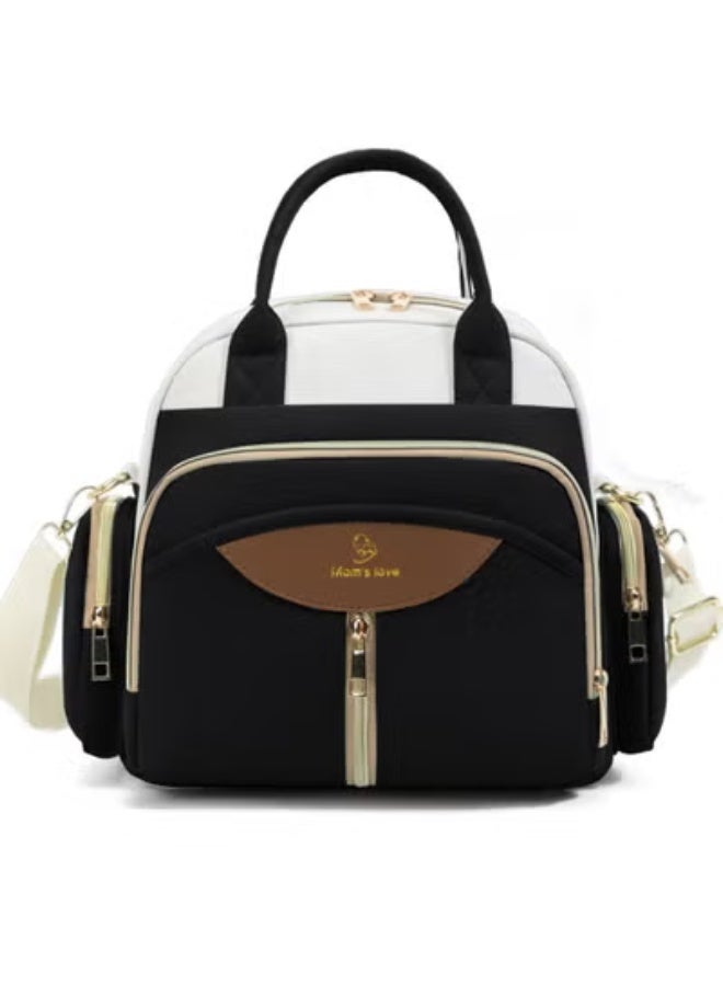 حقيبة لحفاضات الأطفال متعددة الوظائف للعناية بالطفل ومستلزمات السفر للأم