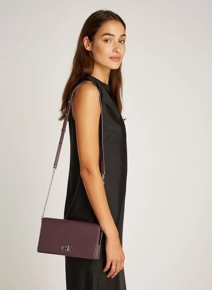 كالفن كلاين Mini Conv Detail Crossbody