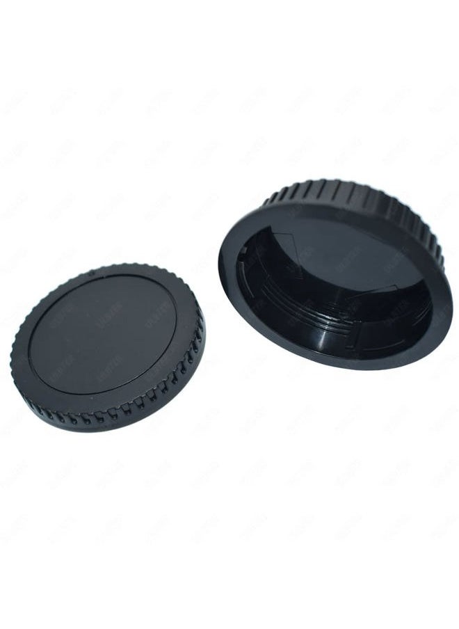 ULBTER Front Body Cap and Rear Lens Cap Cover for Canon EOS EF/EF-S Lens for Rebel T7 T6 T5 T8i T7i T6i SL3 SL2 T6S,5D Mark IV/III/II, 6D Mark II/I, EOS 90D/80D 77D 70D, 7D Mark II, 1D X Mark II  - Image 2