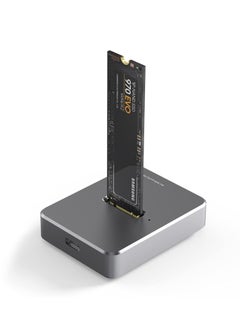 M.2 to USB Docking Station, 3.1 Gen 2 10Gbps, High Speed C Data Transfer External Hard Drive Enclosure, Base Case RTL9210B Chips for 2230/2242/2260/2280 SSD