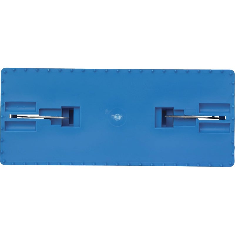 Vikan 55003 Pad Holder,Floor,9" x 3.7",PP/SS,Blue - Image 2