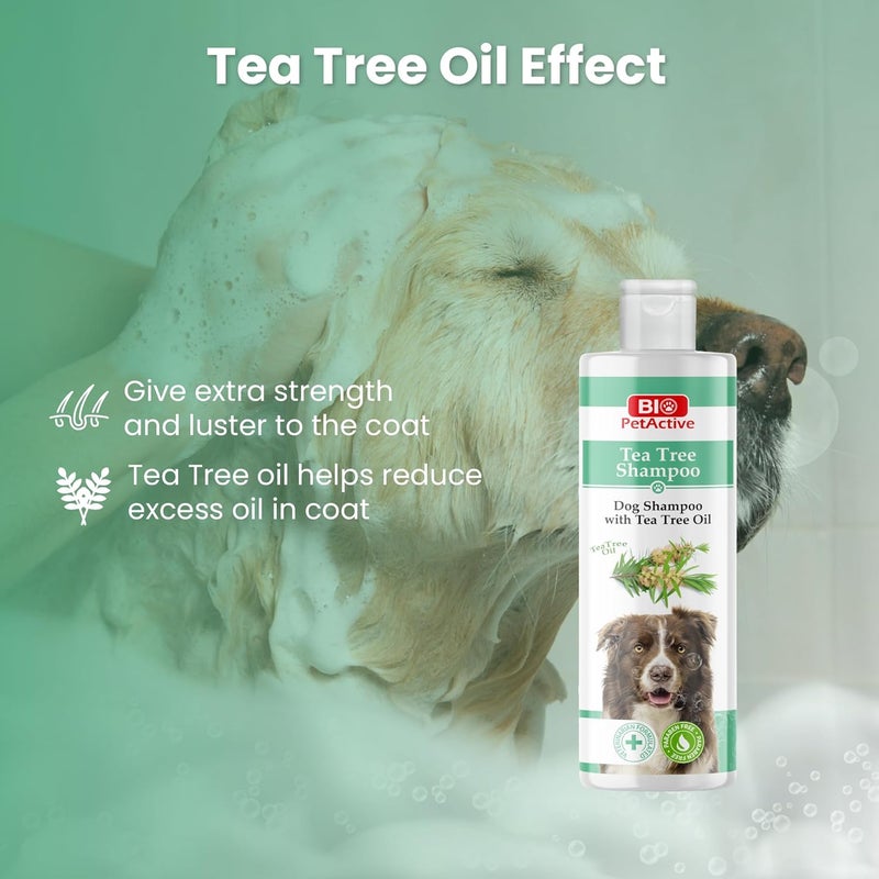 Bio PetActive Dog Shampoo Tea Tree Oil - 400 ML - Image 2