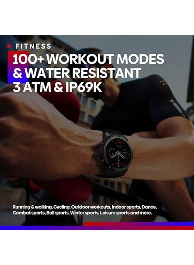 Vibe 7 PRO Voice Call Smartwatch 1.43 Inch AMOLED Display Hi-Fi Phone Call Military-Grade Rugged Watch - Image 3