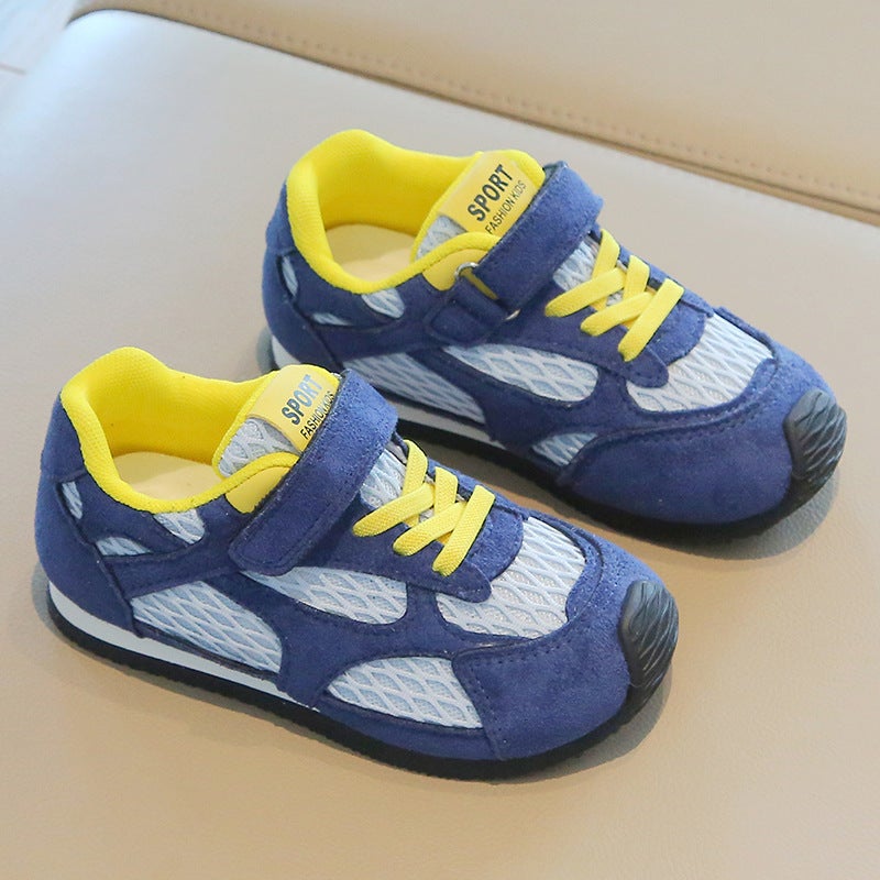 Mesh Sneakers Lightweight Flexible Sole Walking Shoes For Kids Indoor And Outdoor Activities - Image 2