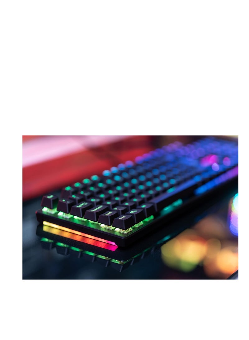 SureFire KingPin M2 Mechanical Gaming Keyboard English, Gaming Multimedia Keyboard Full Size, RGB Keyboard with Lighting, 100% Anti-Ghosting Keys, English Layout QWERTY - Image 3