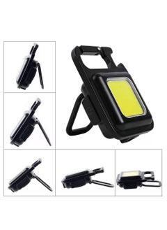 Generic Mini LED Flashlight, Rechargeable Keychain Mini Flashlight, 3 Light Modes Portable Pocket Light  - Image 2