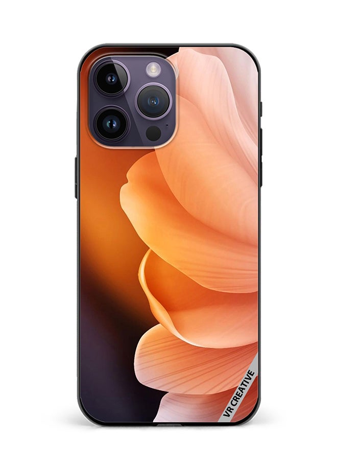 VR CREATIVE Protective Case Cover For Apple iPhone 15 Pro Flower Design Multicolour - Image 1