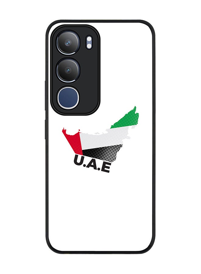 Stylizedd For vivo Y19s / Y19s Pro Case,Slim fit Camera Protection, Shockproof Thin Phone cover  - UAE Map