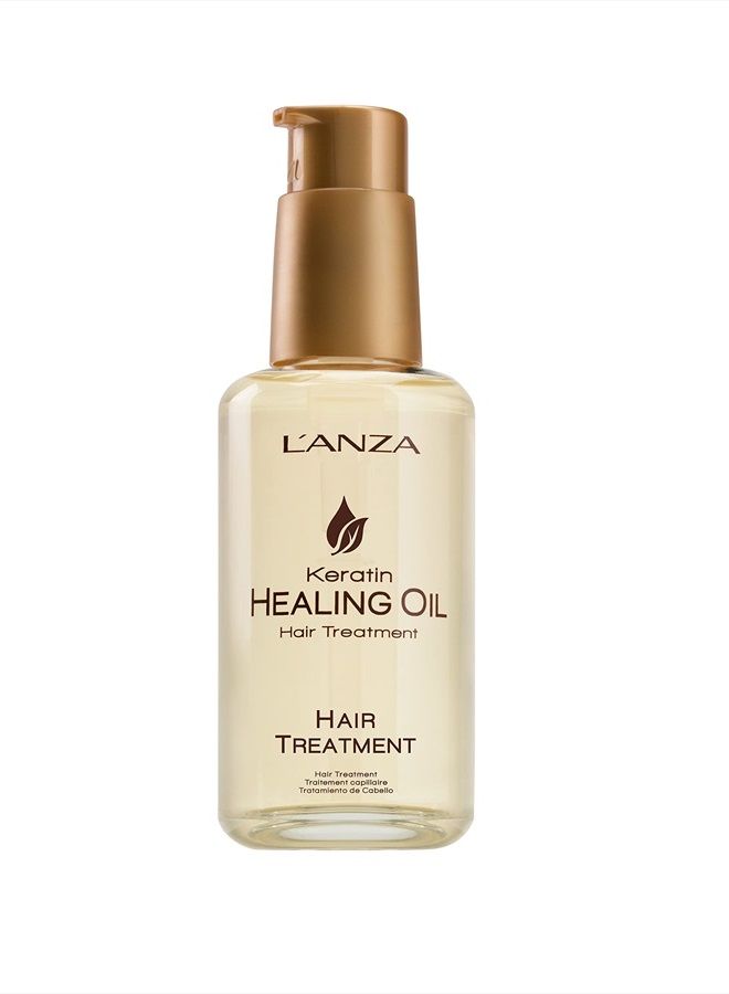L'anza Keratin Healing Oil Treatment – Restores, Revives, and Nourish Dry Damaged Hair & Scalp, With Restorative Phyto IV Complex, Protein and Triple UV Protection (1.7 Ounce) - Image 1