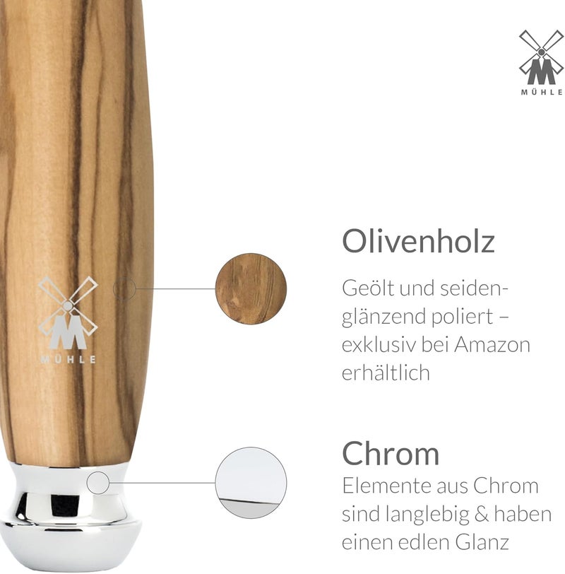 MHLE Vivo Safety Razor Olive Wood - Image 5