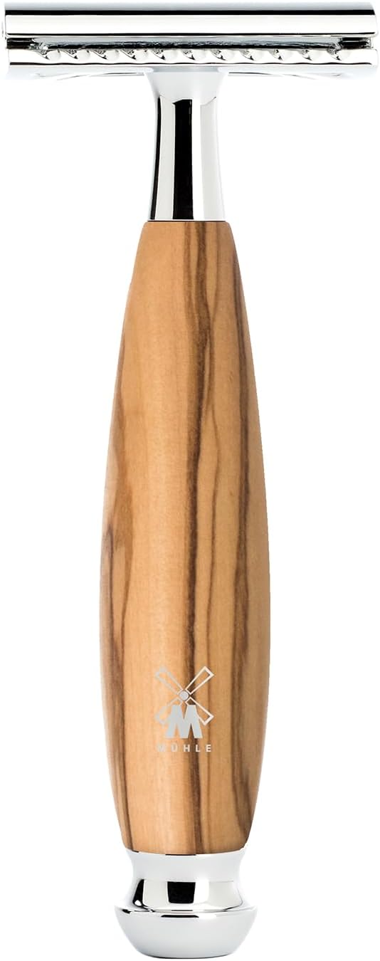 MHLE Vivo Safety Razor Olive Wood - Image 1