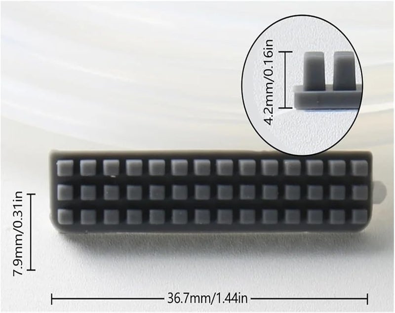أداة تنظيف فوهة طابعة ثلاثية الأبعاد فرشاة سيليكون 20 قطعة متوافقة مع سلسلة K1 و K1c و K1max - Image 4