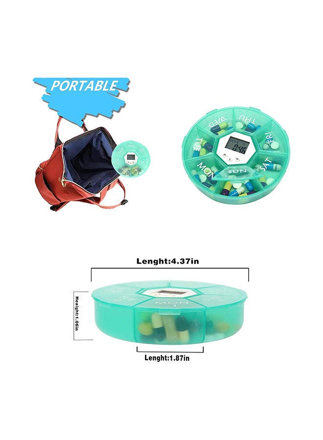 XiuWoo Electric Alarm Timing Reminder Pill Box - Image 3