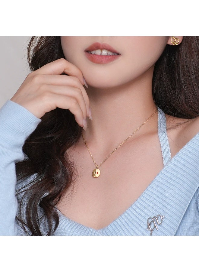Goolsky Apple Pendant Necklace – Simple Minimalist Design for Women, Apple Motif, Daily Wear/Gifting, Cute Sweet Style - Image 4