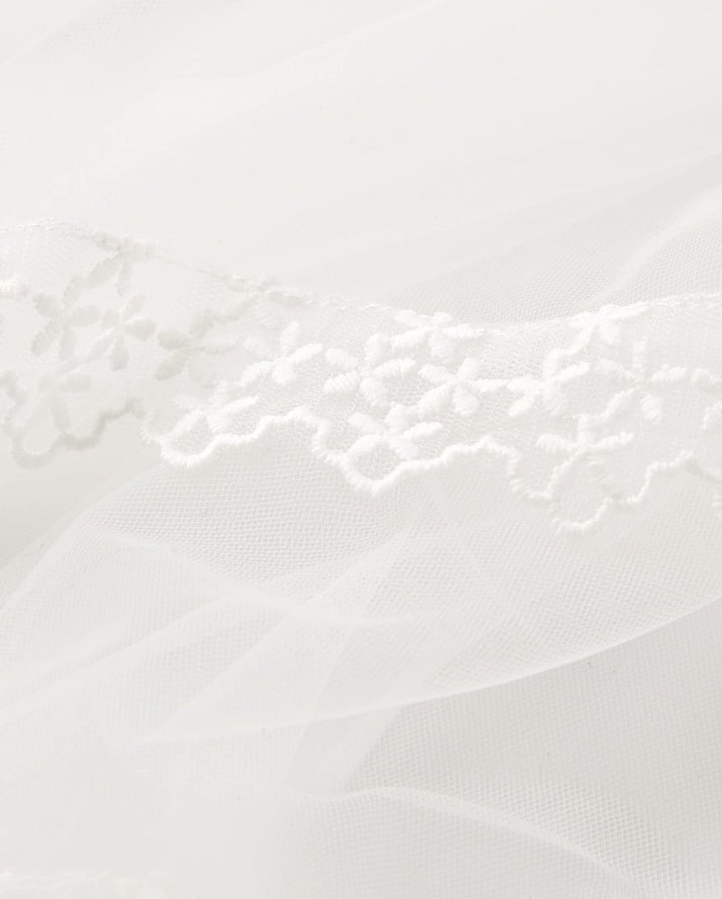 Gymboree,And Toddler Holiday and Special Occasion Hair Accessories,White Veil,One Size - Image 2