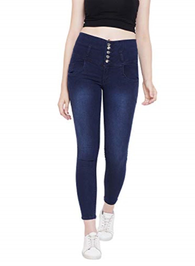 Nifty Women's Stretch Fit High Rise Jeans - Image 1